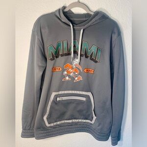 Adidas Miami Hurricanes Hoodie - Size M